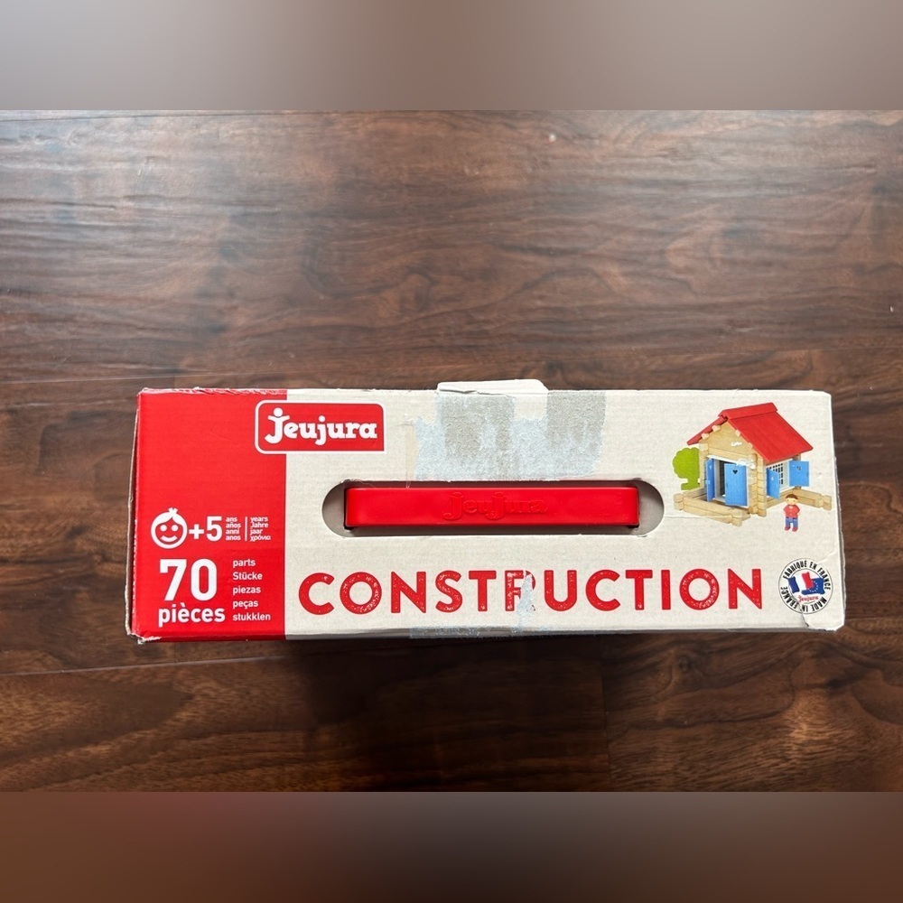 Jeujura J8031 69 Pieces The Wooden House Made In France - Picture 12 of 16